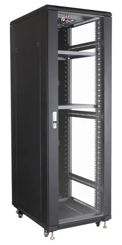 Getfort 37U 600x800 | Rackschrank | stehend, 2 Regale, 4 Lüfter 3