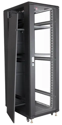 Getfort 37U 600x800 | Rackschrank | stehend, 2 Regale, 4 Lüfter 4