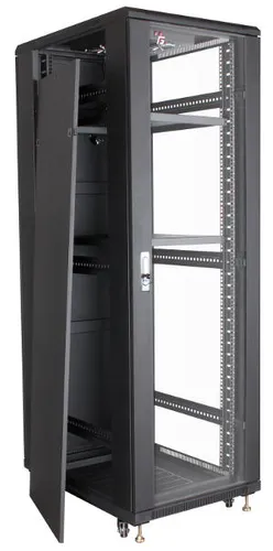 Getfort 37U 600x800 | Armário de rack | em pé, 2 prateleiras, 4 ventiladores 4