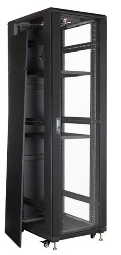 Getfort 42U 600x800 | Шкаф для стойки | стоящий, 2 полки, 4 вентилятора Wysokość szafy42U