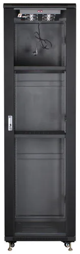 Getfort 42U 600x800 | Szafa rack | stojąca, 2 półki, 4 wentylatory 3
