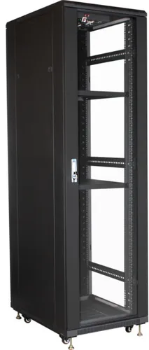 Getfort 42U 600x800 | Rackschrank | stehend, 2 Regale, 4 Lüfter 4