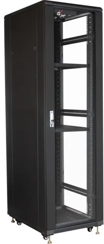 Getfort 42U 600x800 | Armario rack | De pie, 2 estanterías, 4 ventiladores 4