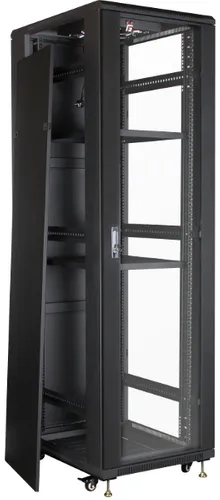 Getfort 42U 600x1000 | Rack cabinet | standing, 2 shelfs, 4 fans 3