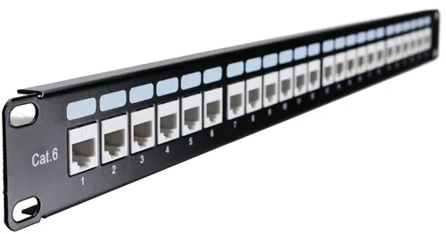 Getfort CAT5E UTP V2 | Patchpanel | Rozváděč, 24 porty 2
