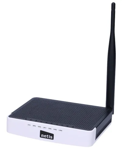 Netis WF2411I | WiFi роутер | 2,4GHz, 5x RJ45 100Mb/s Standardy sieci bezprzewodowejIEEE 802.11n