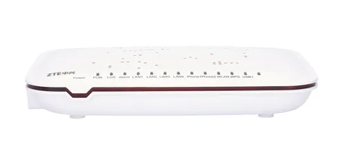F660 V3 | ONT | 2,4GHz WiFi, 1x GPON, 1x RJ45 1000Mb/s, 3x RJ45 100Mb/s, 2x RJ11, 1x USB Ilość portów LAN1x [10/100/1000M (RJ45)]
