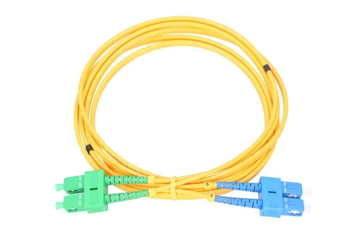 Extralink SC/UPC-SC/APC | Patchcord | Jednomodowy, Duplex, 3mm, 1m Długość1m