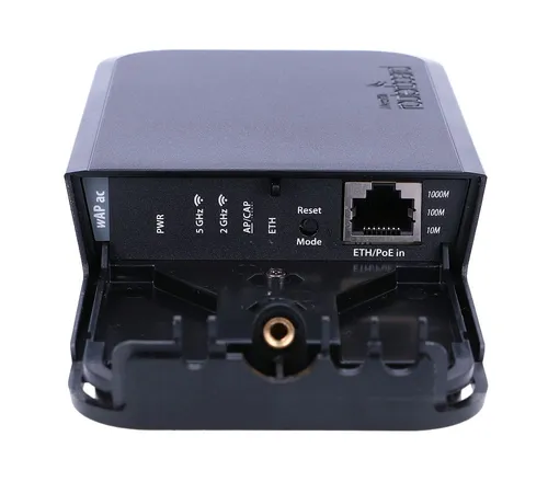 MikroTik wAP ac BE | Punkt dostępowy | RBwAPG-5HacT2HnD-BE, Dual Band, 1x RJ45 1000Mb/s Standard sieci LANGigabit Ethernet 10/100/1000 Mb/s