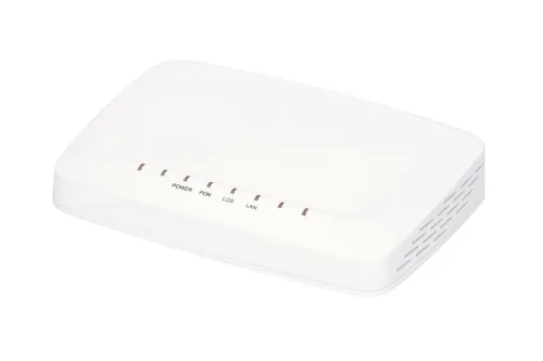 Extralink Luna | ONT | 1x EPON, 1x RJ45 1000Mb/s, Chipset ZTE, funkcje routing/NAT Ilość portów LAN1x [10/100/1000M (RJ45)]
