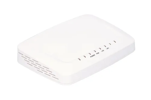 Extralink Luna | ONT | 1x EPON, 1x RJ45 1000Mb/s, Chipset ZTE, funkcje routing/NAT Standardy sieci bezprzewodowejBrak