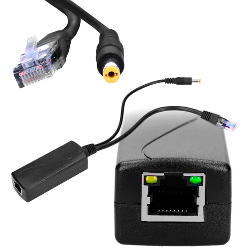 Extralink | DC-DC-Wandler | 48V-12V 1A, Gigabit PoE Kolor produktuCzarny