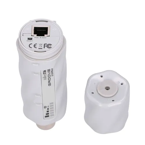 MikroTik Groove 52 ac | CPE | RBGrooveG-52HPacn, 2,4GHz, 5GHz, 1x RJ45 1000Mb/s Standardy sieci bezprzewodowejIEEE 802.11a