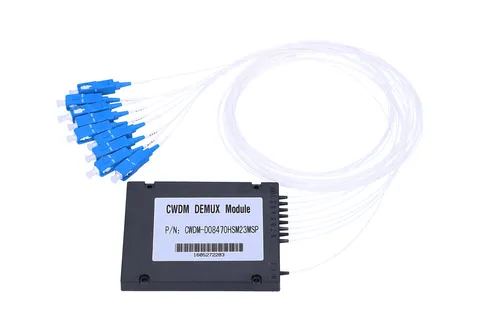 Extralink 1x8 ITBMUX | Moduł CWDM | 1470nm - 1610nm Liczba końcówek splittera1x8