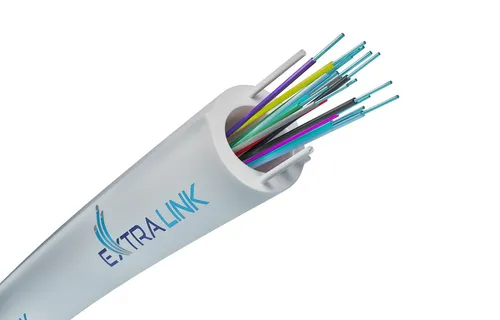 Cable de fibra óptica 24F | Facil acceso ITU-T G.657A2, 500m | Extralink