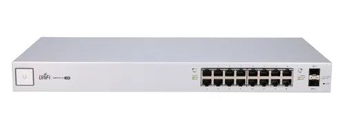 Ubiquiti US-16-150W | Switch | UniFi, 16x RJ45 1000Mb/s PoE, 2x SFP, 150W Ilość portów LAN16x [10/100/1000M (RJ45)]
