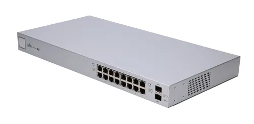 Ubiquiti US-16-150W | Switch | UniFi, 16x RJ45 1000Mb/s PoE, 2x SFP, 150W Standard sieci LANGigabit Ethernet 10/100/1000 Mb/s