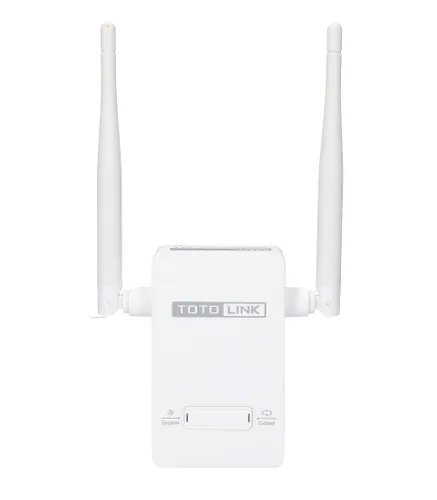 Totolink EX200 | Wzmacniacz sygnału WiFi | 300Mb/s, 2,4GHz, 1x RJ45 100Mb/s, 2x 4dBi Ilość portów LAN1x [10/100M (RJ45)]

