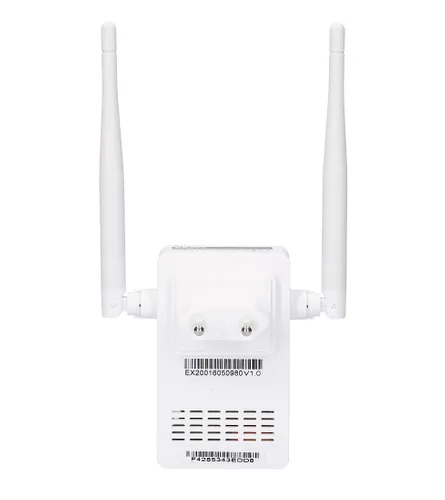 Totolink EX200 | WiFi Extender | 300Mb/s, 2,4GHz, 1x RJ45 100Mb/s, 2x 4dBi Standardy sieci bezprzewodowejIEEE 802.11n