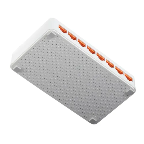 Totolink S808G | Switch | 8x RJ45 1000Mb/s Gigabit, Kryt Desktop Automatyczne MDI/MDI-XTak