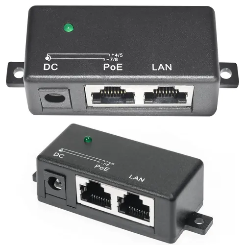Extralink 1 Port | PoE Inyector | 1x 100Mb/s RJ45 Ilość portów LAN1x [10/100M (RJ45)]
