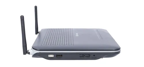 Huawei HG8247 | ONT | 1x GPON, WiFi, 4x RJ45 1000Mb/s, 2x RJ11, 1x USB, 1x CATVHuawei 10G 1310nm | Módulo SFP + | Modo único, 10km Standardy sieci bezprzewodowejIEEE 802.11b