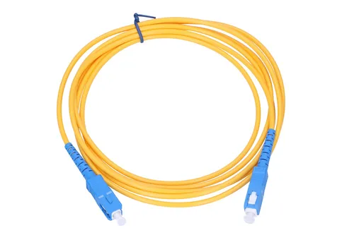 Extralink SC/UPC-SC/UPC | Потч-корд | PVC, Одномодовый, Simplex, G.657A1, 3 мм, 1m Długość1m