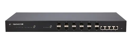 Ubiquiti ES-16-XG | Switch | EdgeMAX EdgeSwitch 12x SFP+, 4x RJ45 10Gb/s, Řízený, Agregační Ilość portów LAN12x [10G (SFP+)]
