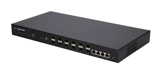 Ubiquiti ES-16-XG | Switch | EdgeMAX EdgeSwitch 12x SFP+, 4x RJ45 10Gb/s, Managed Aggregation Switch CertyfikatyETSI300-019-1.4
CE, FCC, IC