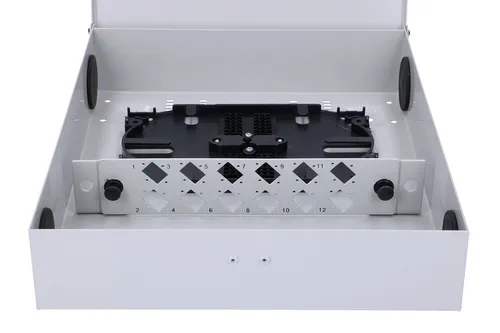 Extralink Delia | Caixa de distribuiçao | Gabinete de metal, 12 soldas 2