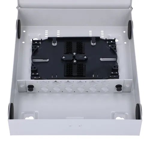 Extralink Delia | Fiber optic distribution box | Metal cabinet, 12 core 3