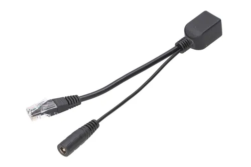 Extralink 1 porta | PoE Injector | 1x RJ45, 1x Jack, 100 Mb / s, cabo Prędkość transmisji danychFast Ethernet