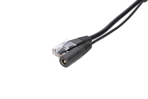 Extralink 1 porta | PoE Injector | 1x RJ45, 1x Jack, 100 Mb / s, cabo 3