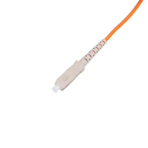 Extralink SC/UPC-SC/UPC | Patchcord | Wielomodowy, Duplex, 50/125, 3mm, 2m Rodzaje zakończeń patchcordaSC/UPC-SC/UPC