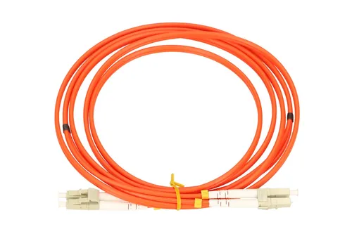 Extralink LC/UPC-LC/UPC | Patchcord | Wielomodowy, Duplex, 50/125um, 3mm, 2m Długość2m