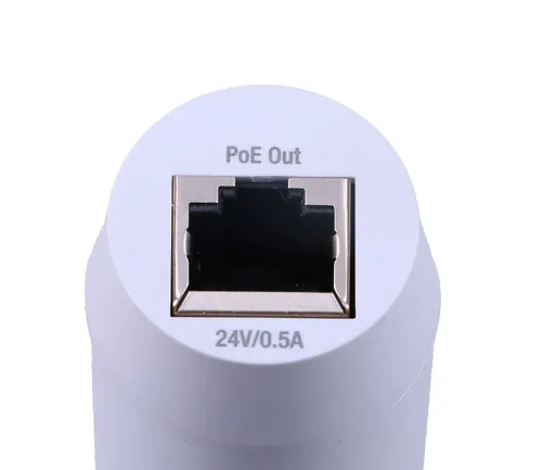 Ubiquiti INS-3AF-I-G | PoE Конвертер | 802.3af Gigabit PoE to Passive PoE Kolor produktuBiały