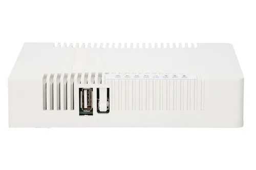 MikroTik hEX PoE | Маршрутизатор | 5x RJ45 1000Mb/s, 1x SFP, 1x USB Dodatkowe złącza / interfejsy1x USB