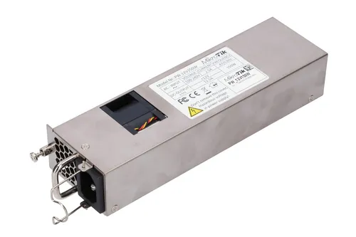 MikroTik 12POW150 | Power supply | Hot Swap, 12V, 150W dedicated for CCR1072-1G-8S+ Moc zasilacza> 100W