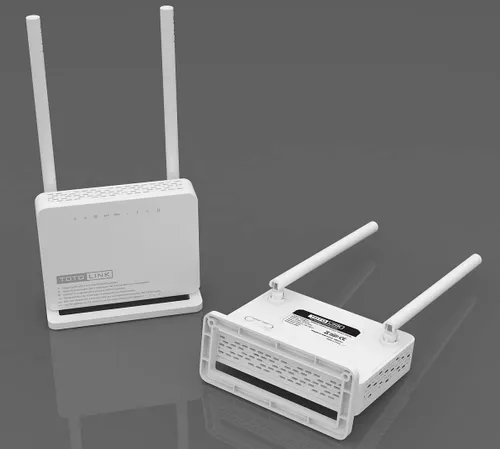 Totolink ND300 V2 | Router WiFi | 300Mb/s, 2,4GHz, 3x RJ45 100Mb/s,1x RJ11, ADSL2/2+, 2x 5dBi ADSL2 +Tak