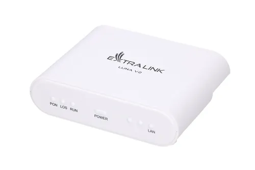 Extralink Luna V2 | ONT | 1x EPON, 1x RJ45 1000Mb/s, Chipset ZTE, routing/NAT 6