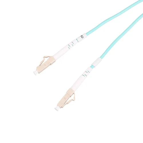 Extralink LC/UPC-LC/UPC | Patchcord | Multimodo, OM3, Duplex, 3mm, 1m Kategoria kablaMulti-Mode OM3