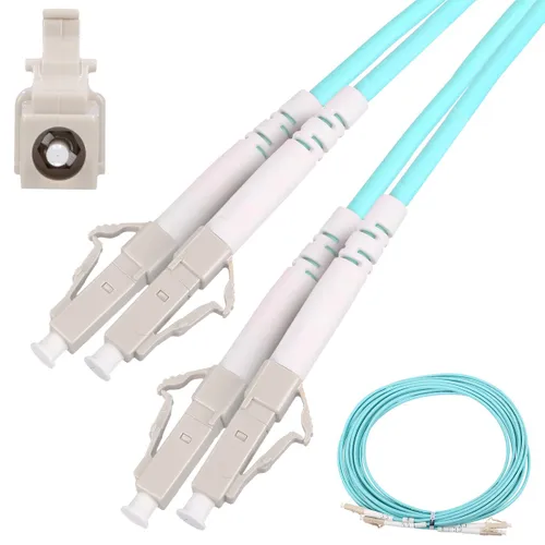 Extralink LC/UPC-LC/UPC | Patchcord | Multi Mode, OM3, Duplex, 3mm, 1m Długość1m