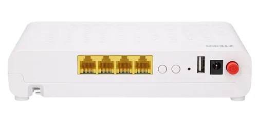 GPON F600W ZTE ONU (4 FE+WIFI) Port USB1x USB