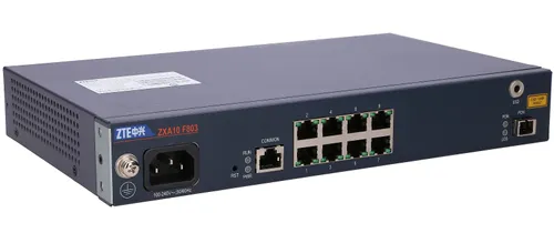ZXA10 F803G-8 | Switch | 8x RJ45 100Mb/s, 1x GPON 4