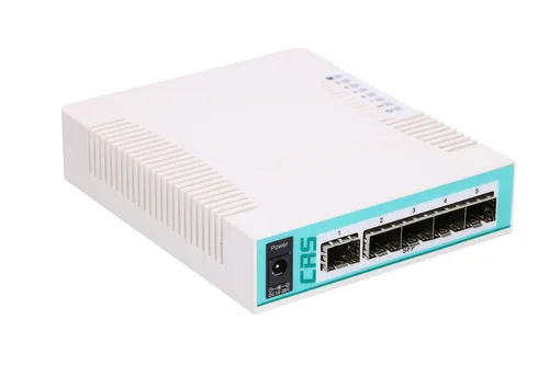 MicroTik CRS106-1C-5S | Schalter | 1x RJ45 1000Mb/s, 6x SFP Kod zharmonizowanego systemu (HS)85176990