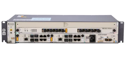 Huawei MA5608T | OLT | GPON, 8 portů GPBD C+, 2x 1,25 Gb/s Uplink, DC Standard PONGPON