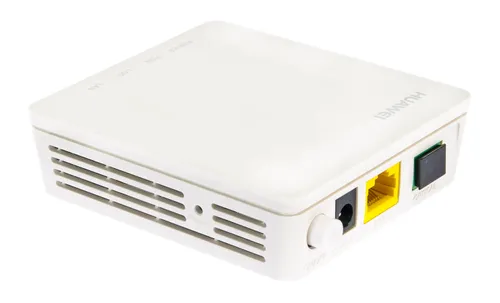 Huawei HG8010H | ONT | EchoLife, 1x GPON, 1x RJ45 1000Mb/s Ilość portów LAN1x [10/100/1000M (RJ45)]
