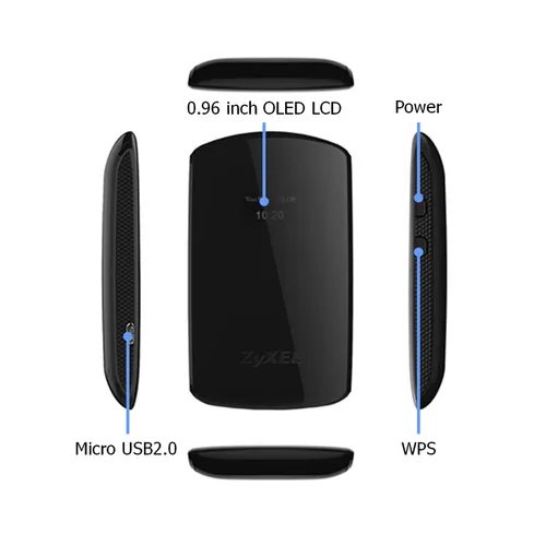 Zyxel WAH7706 | Přenosný router LTE  | 802.11AC dual band 4GTak