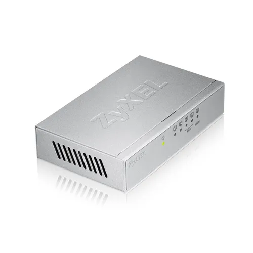 Zyxel GS-105B V3 | Switch | 5x RJ45 1000Mb/s, metalowa obudowa, niezarządzalny Standard sieci LANGigabit Ethernet 10/100/1000 Mb/s