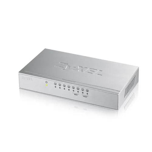 Zyxel GS-108B V3 | Switch | 8x RJ45 1000Mb/s, caja de metal, no gestionado Standard sieci LANGigabit Ethernet 10/100/1000 Mb/s